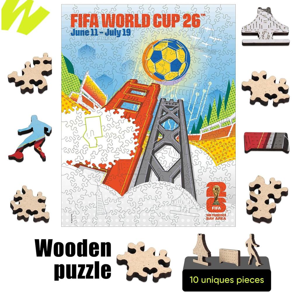 ROMPECABEZAS FIFA WORLD CUP 2026 SAN FRANCISCO 200 PCS - 3