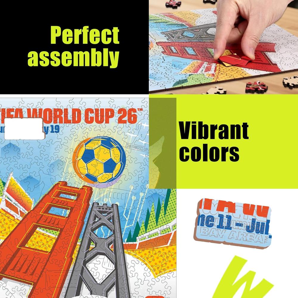 ROMPECABEZAS FIFA WORLD CUP 2026 SAN FRANCISCO 200 PCS - 4