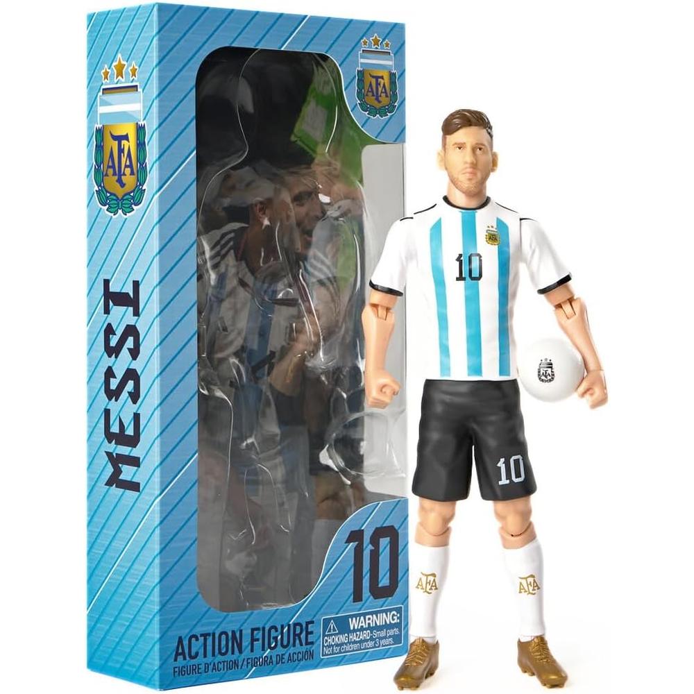 FIGURA FUTBOL LIONEL MESSI SOCKERS BANBO TOYS - 1