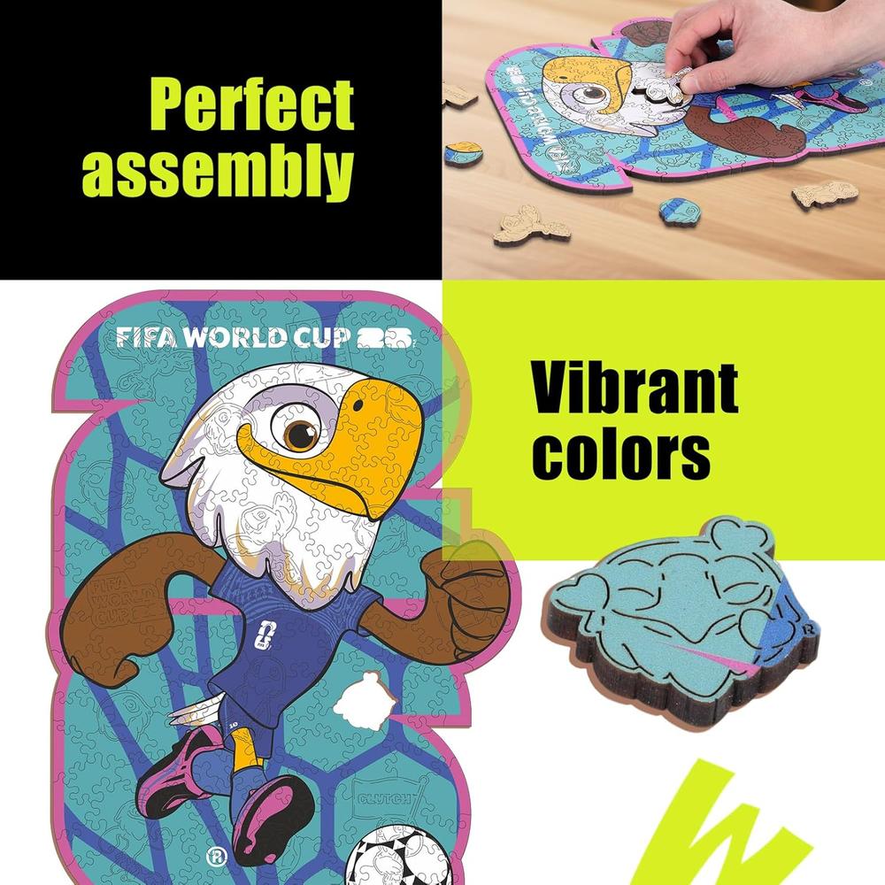ROMPECABEZAS USA MASCOT FIFA WORLD CUP 2026 150 PCS - 4