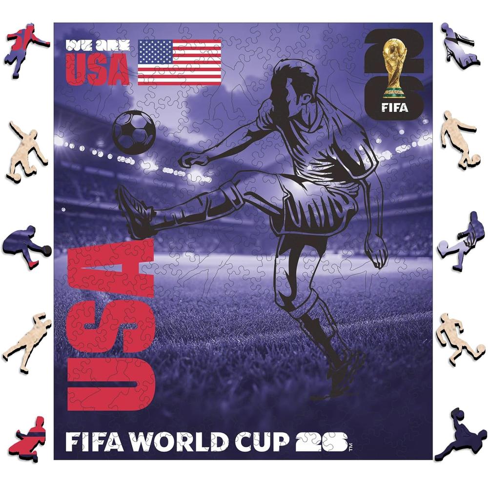 ROMPECABEZAS TROFEOS FIFA 2026 WA USA 200 PCS - 1