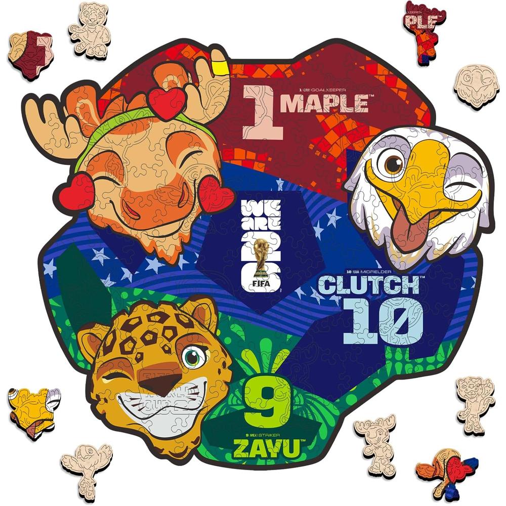 ROMPECABEZAS MASCOTAS FIFA WORLD CUP 2026 MULTICOLOR 150 PCS - 1