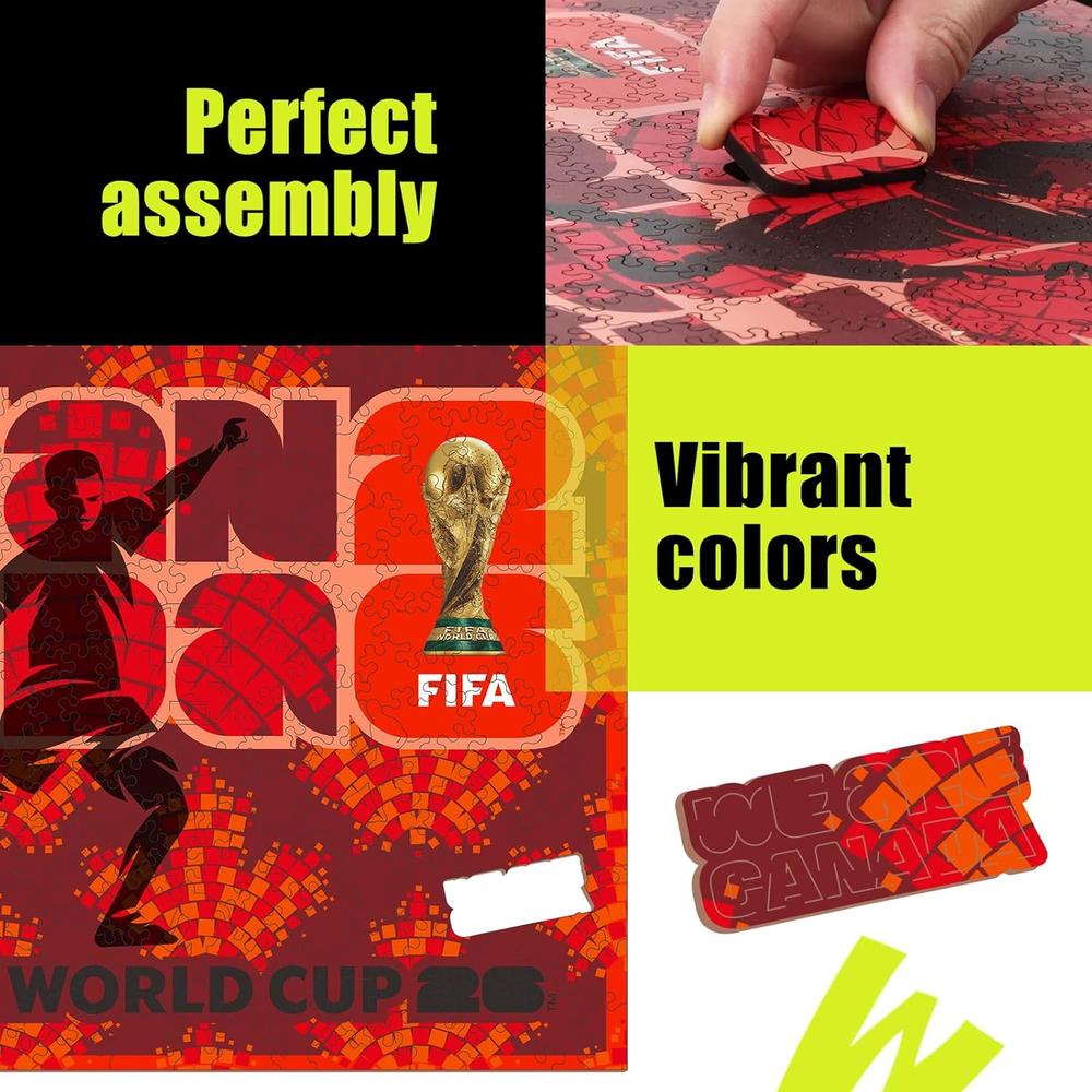 ROMPECABEZAS FIFA CANADA 11 X 11 200 PCS - 5