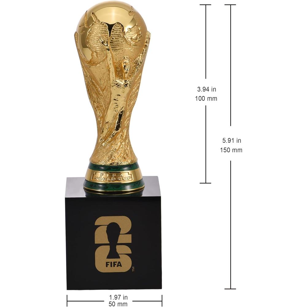 TROFEO 3D FIFA WORLD CUP 2026 BASE ACRILICA 15 CM - 2