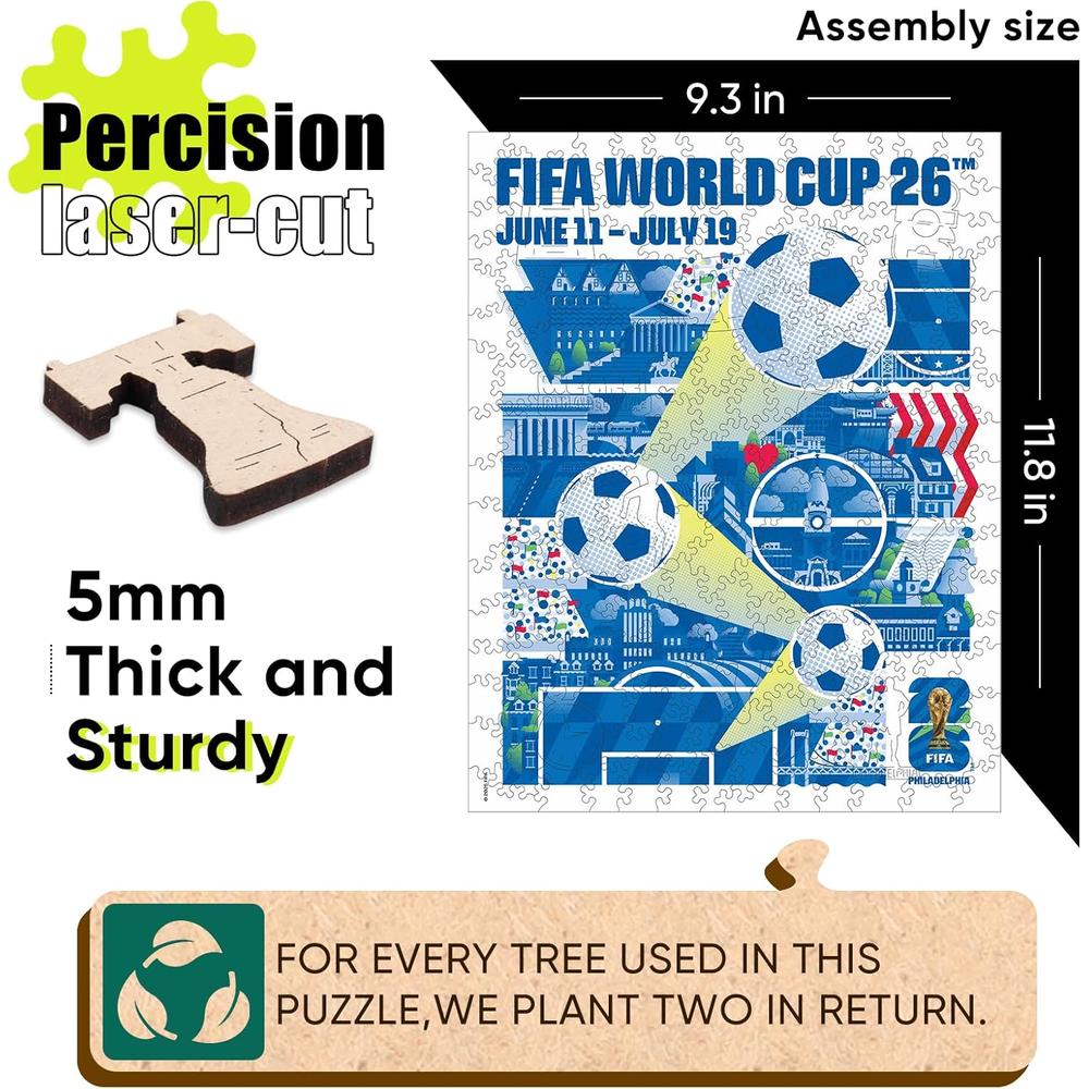 ROMPECABEZAS FIFA WORLD CUP 2026 FILADELFIA 200 PCS - 4