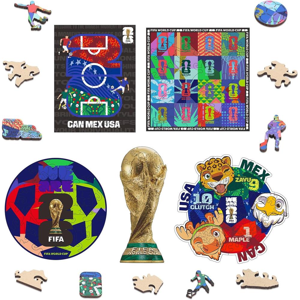 ROMPECABEZAS FIFA WORLD CUP 2026 SURTIDO 5 CAJAS - 1