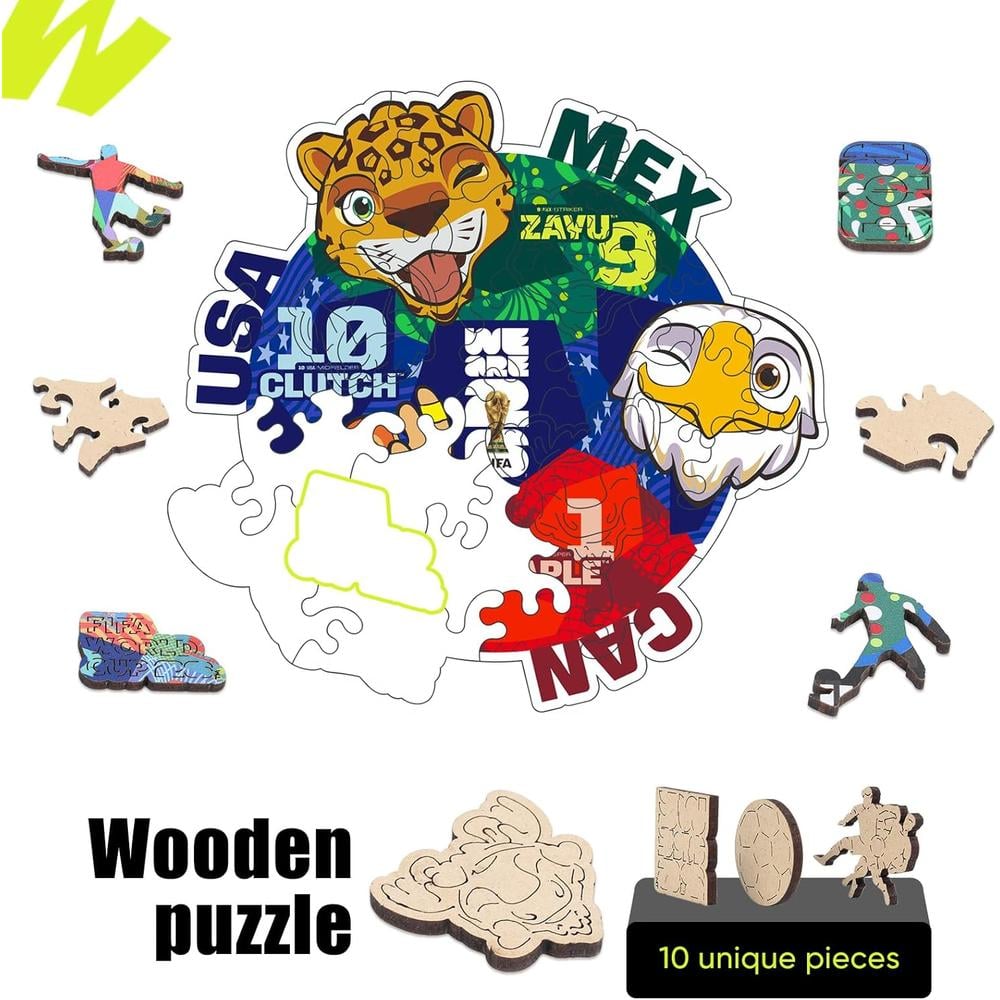 ROMPECABEZAS FIFA WORLD CUP 2026 SURTIDO 5 CAJAS - 3