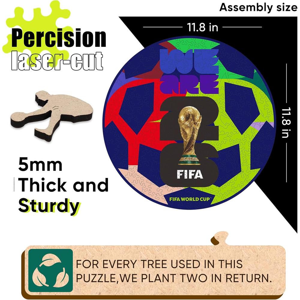ROMPECABEZAS FIFA WORLD CUP 2026 200 PCS - 3