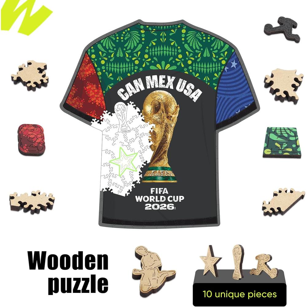 ROMPECABEZAS FIFA WORLD CUP 2026 CANADA MEXICO USA 200 PCS - 4