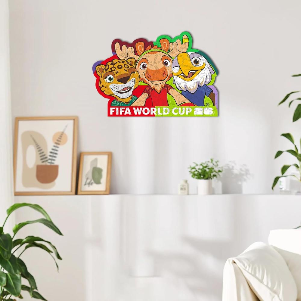 ROMPECABEZAS SELFIE MASCOTAS FIFA WORLD CUP 2026 150 PCS - 2