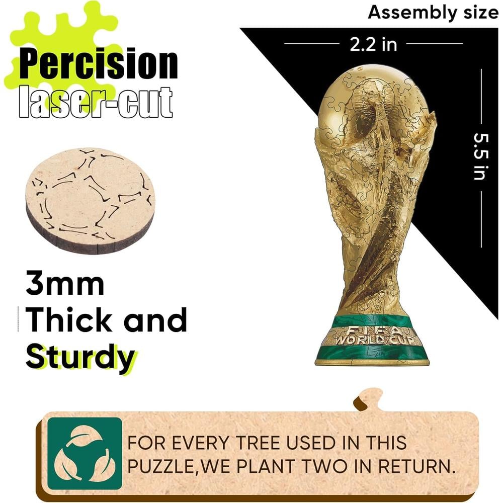 ROMPECABEZAS BOLSILLO TROFEO FIFA WORLD CUP 2026 26 PCS - 3