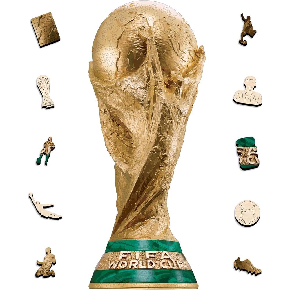 ROMPECABEZAS TROFEO FIFA WORLD CUP 2026 GOLD 200 PCS - 1