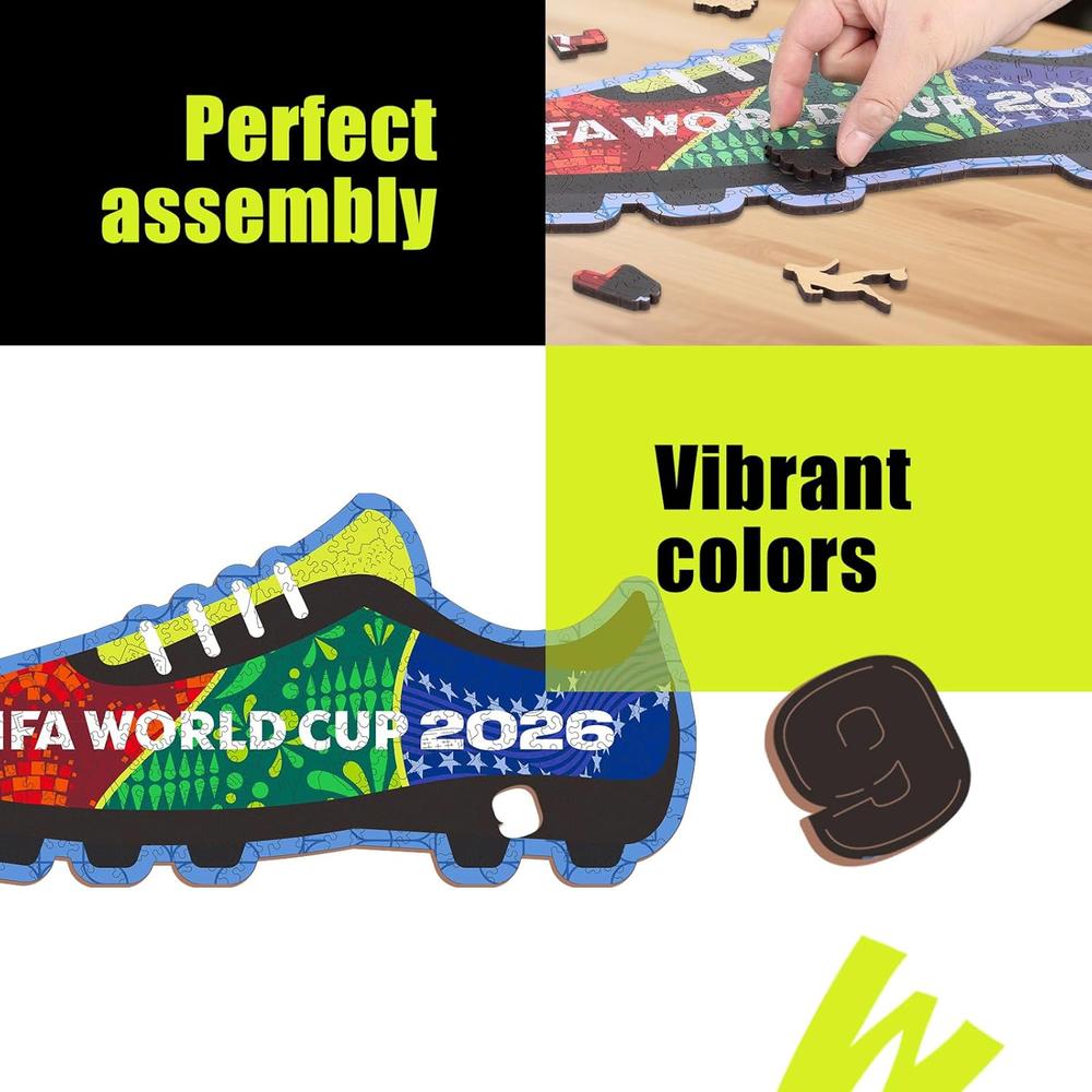 ROMPECABEZAS BOTA FIFA WORLD CUP 2026 200 PCS - 4