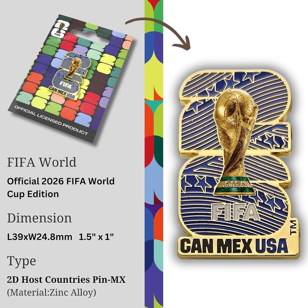 PINS ESPECIALES FIFA WORLD CUP 2026 - 5