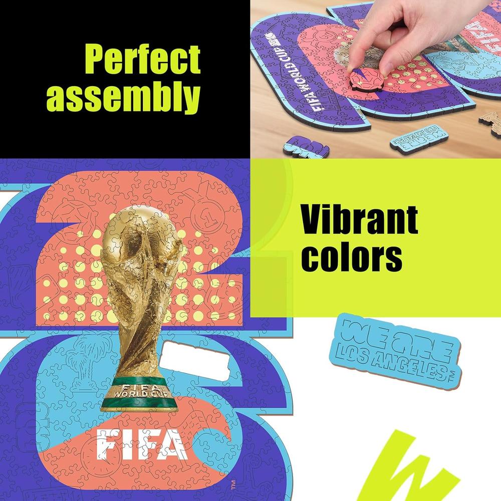 ROMPECABEZAS FIFA WORLD CUP 2026 LOS ANGELES 200 PCS - 4