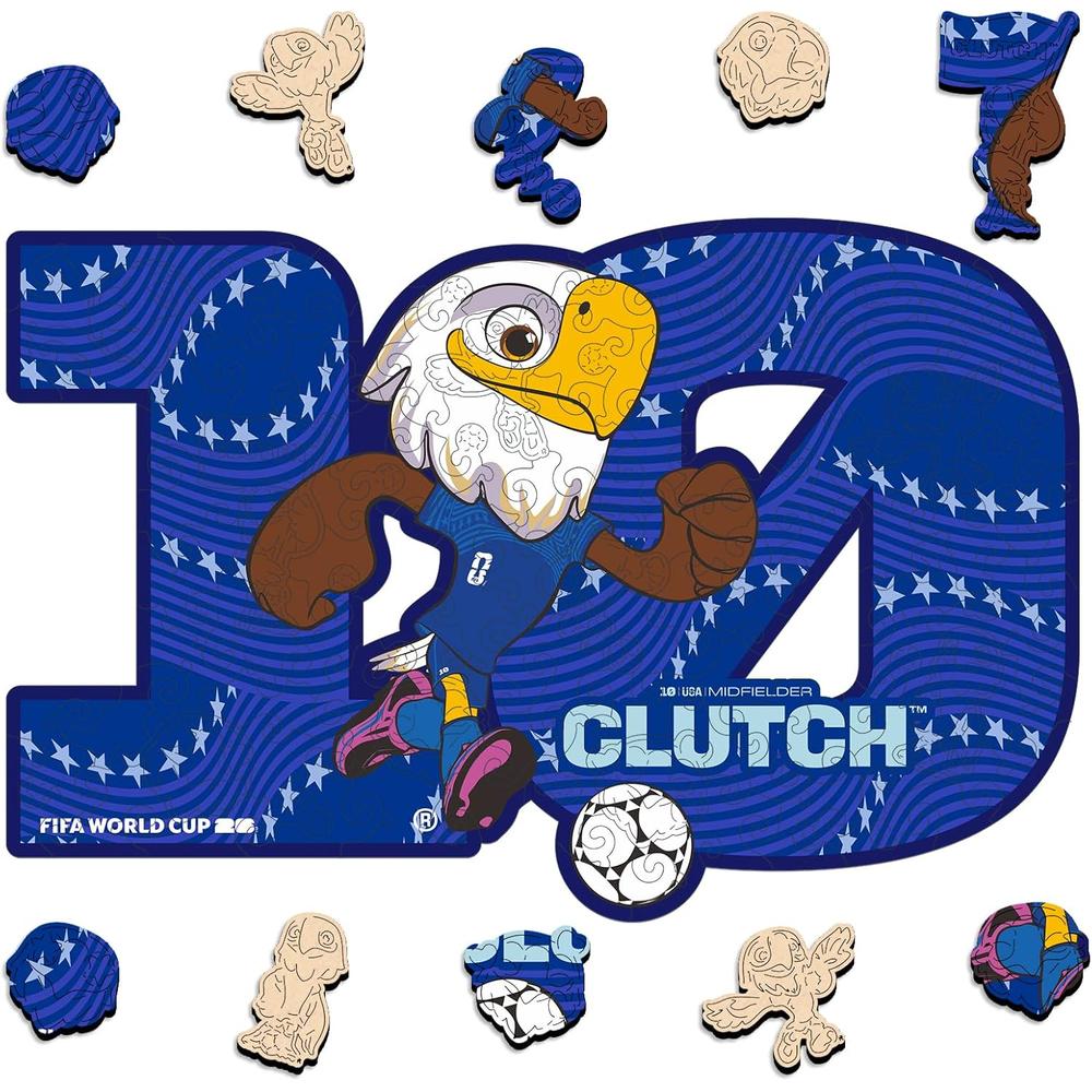 ROMPECABEZAS MASCOTA FIFA WORLD CUP 2026 USA AZUL 150 PCS - 1