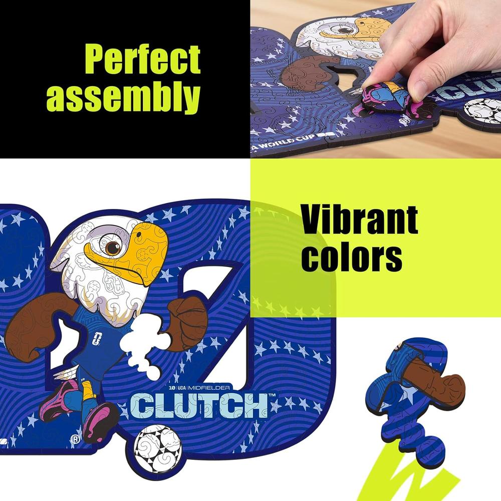 ROMPECABEZAS MASCOTA FIFA WORLD CUP 2026 USA AZUL 150 PCS - 4