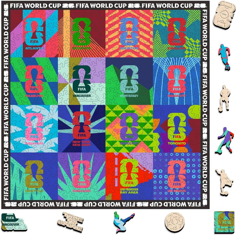 ROMPECABEZAS TROFEOS FIFA 2026 MOSAICO 300 PCS - 1