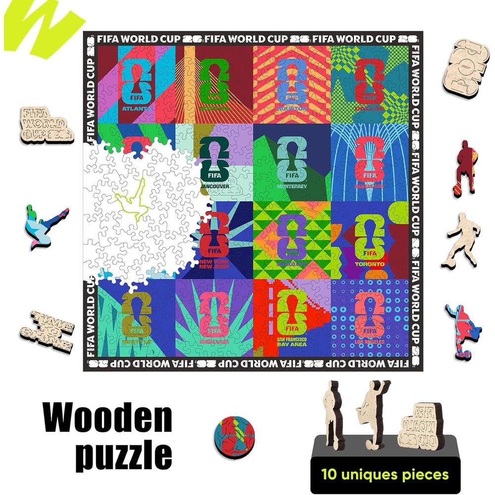 ROMPECABEZAS TROFEOS FIFA 2026 MOSAICO 300 PCS - 4