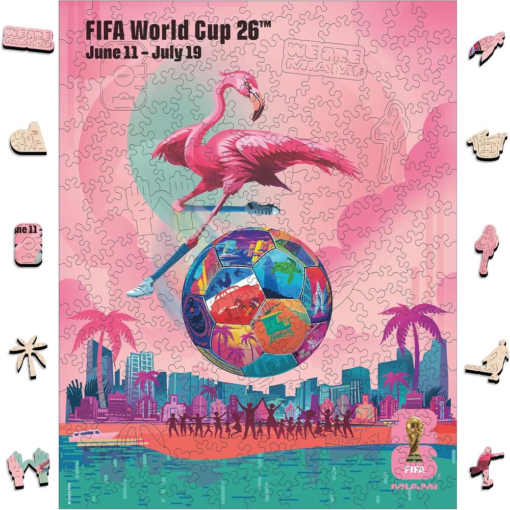 ROMPECABEZAS FIFA WORLD CUP 2026 MIAMI 200 PCS - 1