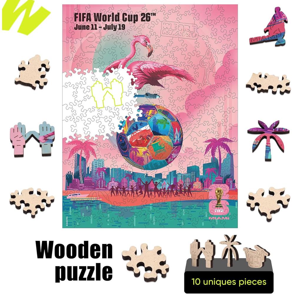 ROMPECABEZAS FIFA WORLD CUP 2026 MIAMI 200 PCS - 3
