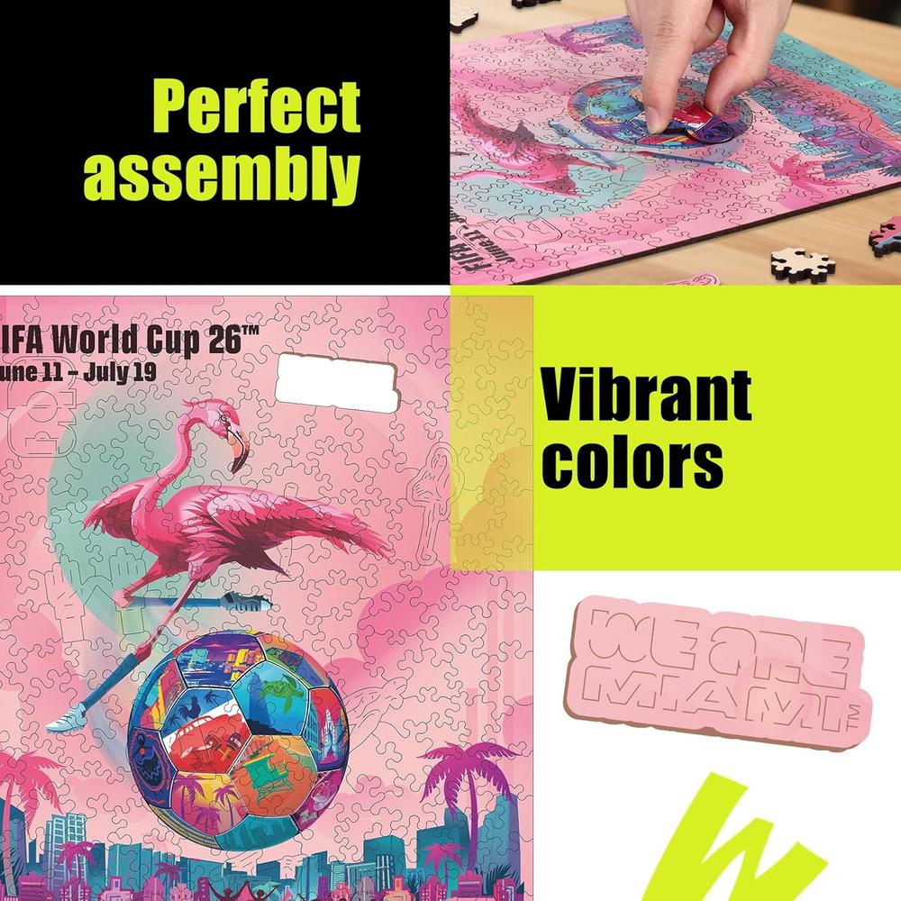 ROMPECABEZAS FIFA WORLD CUP 2026 MIAMI 200 PCS - 4