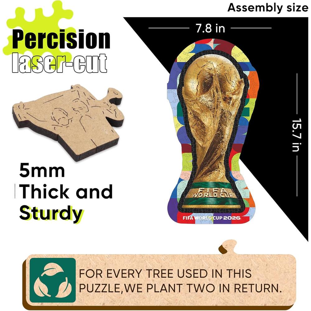 ROMPECABEZAS TROFEO FIFA WORLD CUP 2026 200 PCS - 3