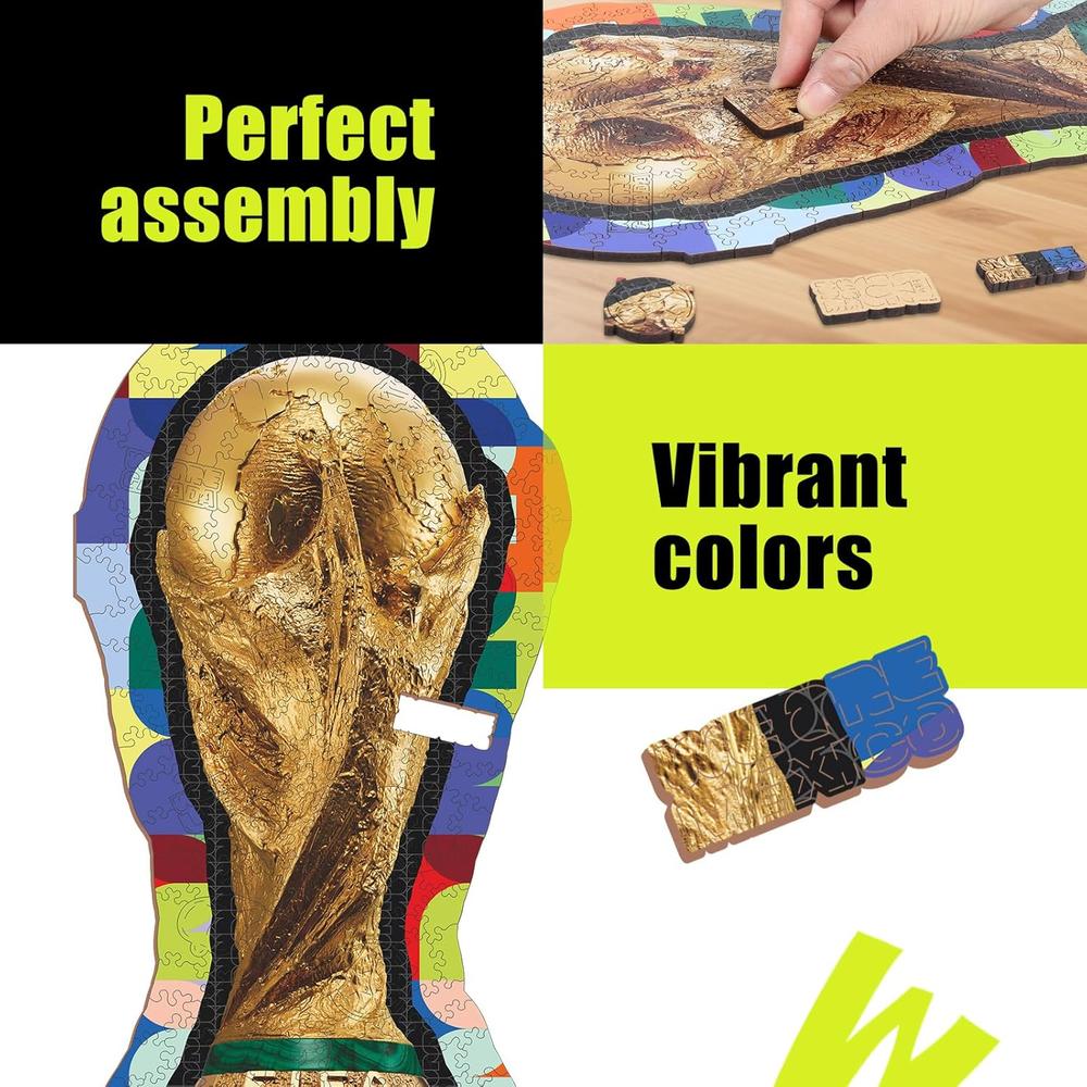 ROMPECABEZAS TROFEO FIFA WORLD CUP 2026 200 PCS - 5