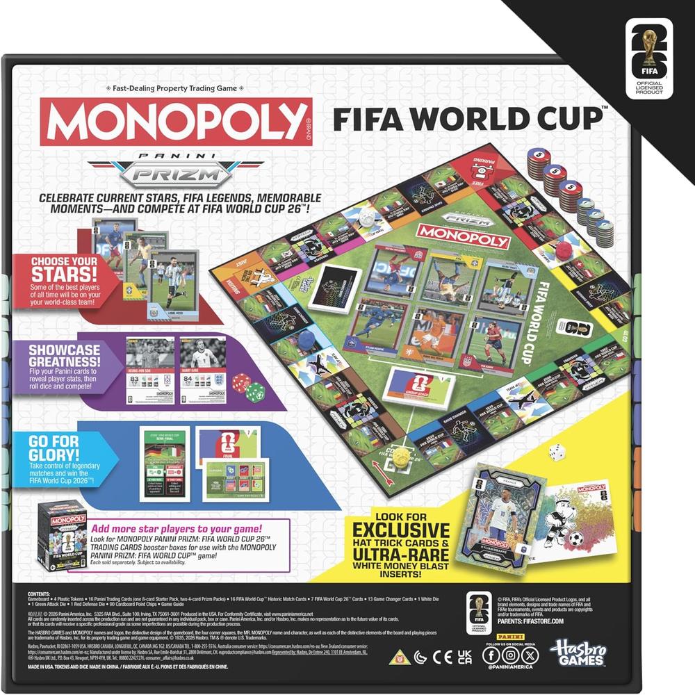 MONOPOLY PANINI PRIZM FIFA WORLD CUP 2026 - 3