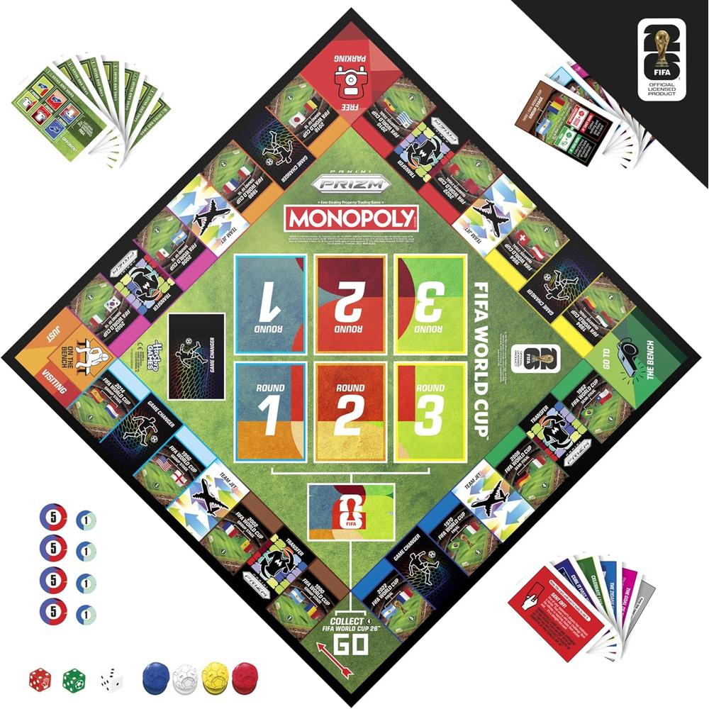 MONOPOLY PANINI PRIZM FIFA WORLD CUP 2026 - 4