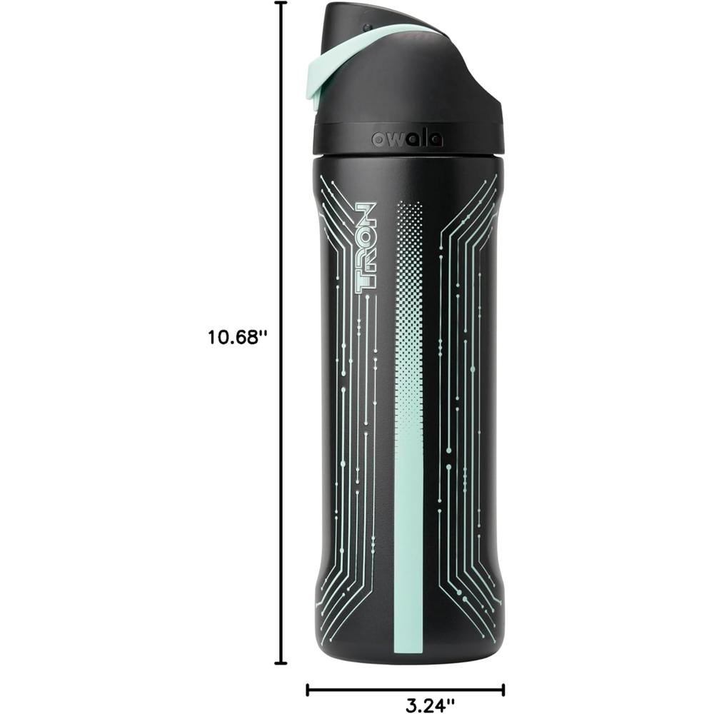 TOMATODO OWALA TRON GLOW IN THE DARK NEGRO 24 OZ / 710 ML - 3