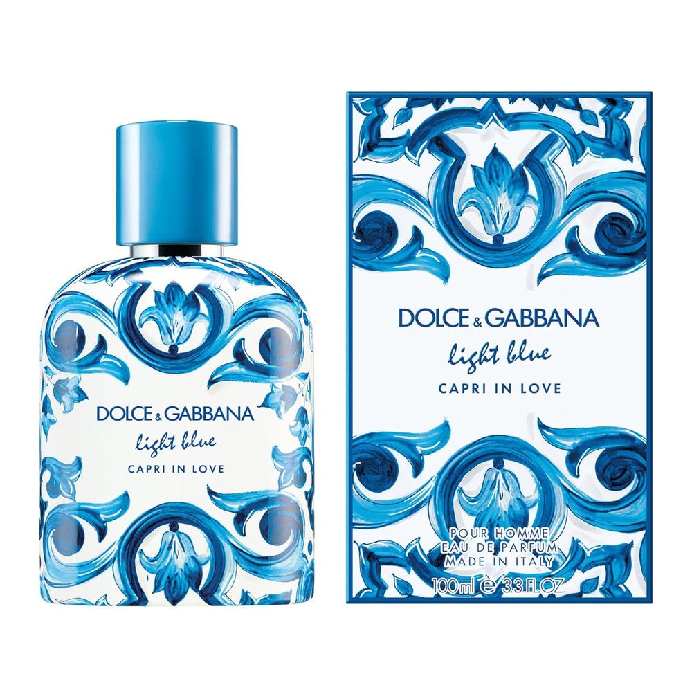 PERFUME DOLCE Y GABBANA LIGHT BLUE CAPRI IN LOVE EDT HOMBRE 3.4 OZ / 100 ML - 2