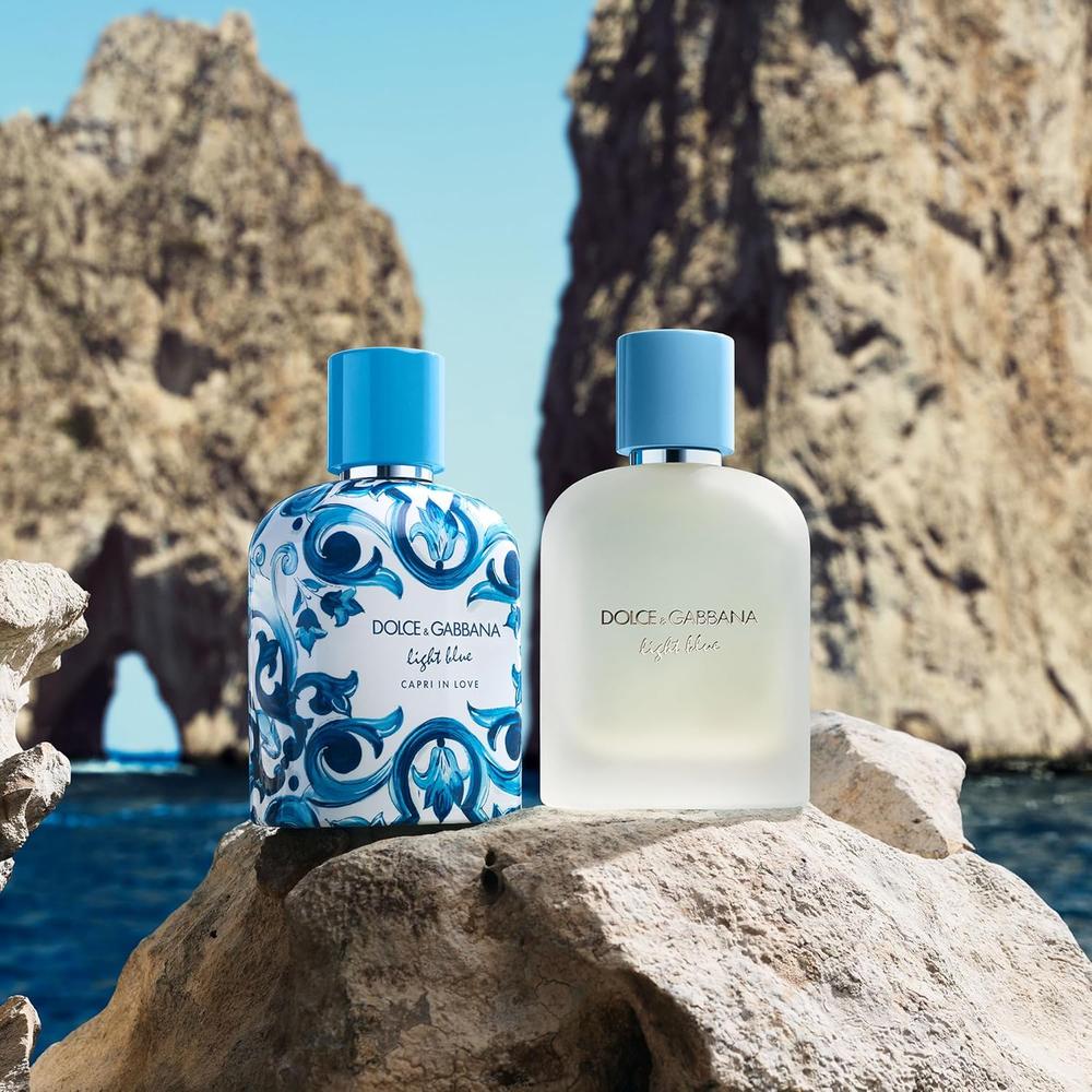 PERFUME DOLCE Y GABBANA LIGHT BLUE CAPRI IN LOVE EDT HOMBRE 3.4 OZ / 100 ML - 6
