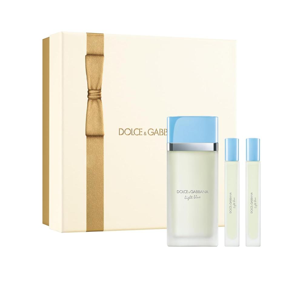 SET DE REGALO TRÍO DOLCE Y GABBANA LIGHT BLUE EDT MUJER - 1