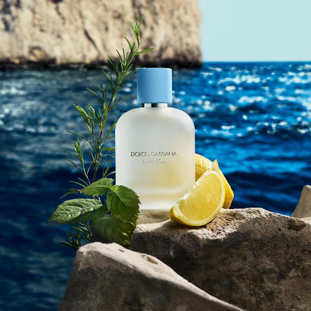 PERFUME DOLCE Y GABBANA LIGHT BLUE POUR HOMME EDT HOMBRE 6.8 OZ / 200 ML - 3