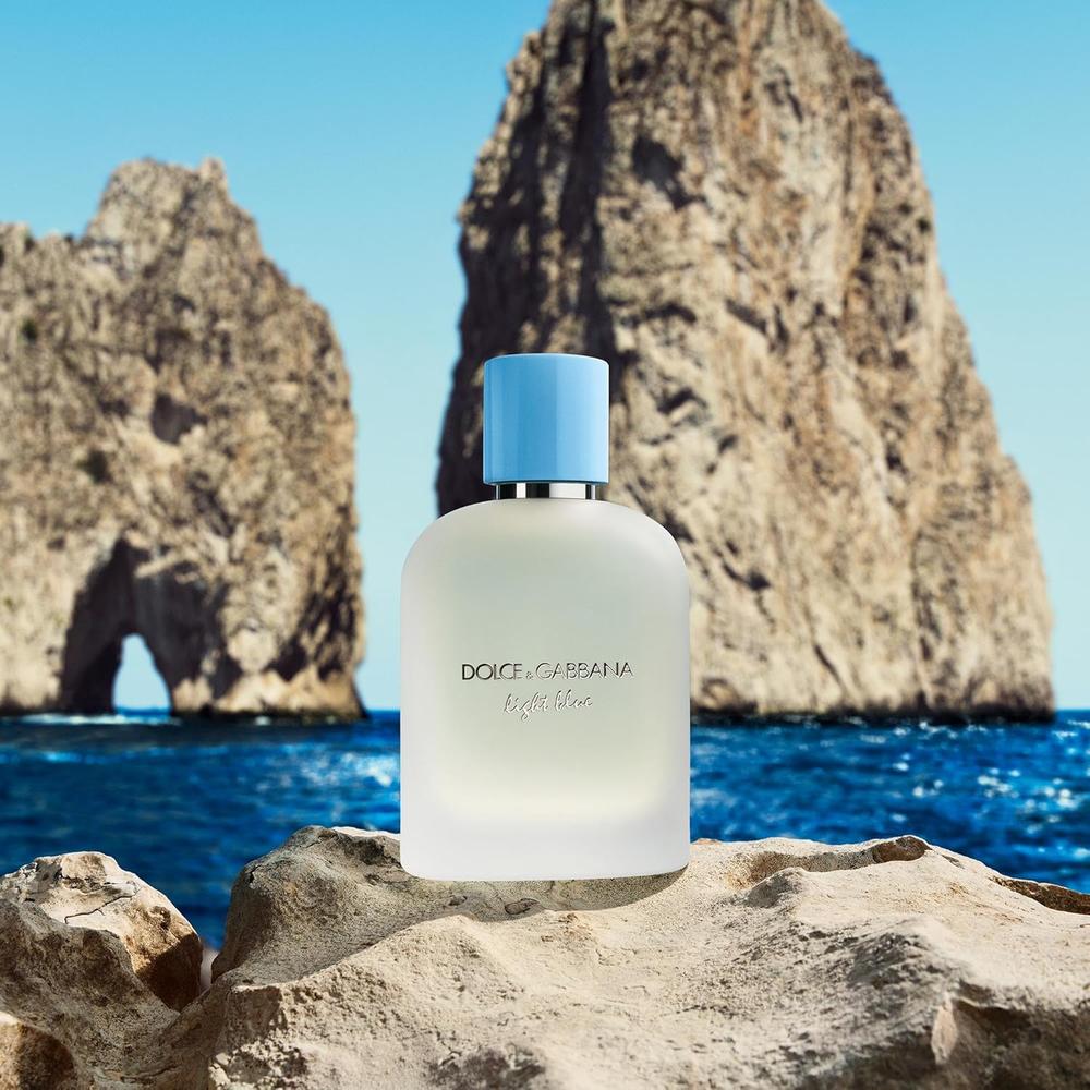 PERFUME DOLCE Y GABBANA LIGHT BLUE POUR HOMME EDT HOMBRE 6.8 OZ / 200 ML - 5