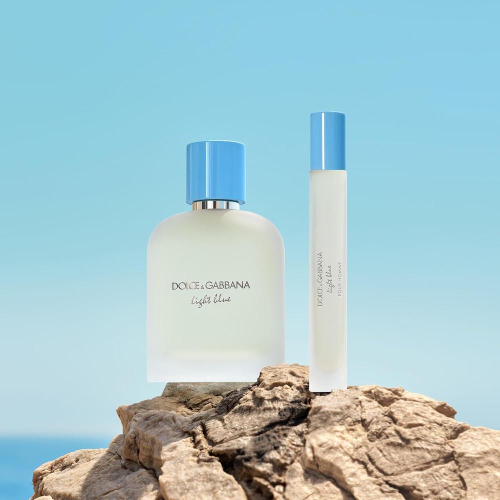 PERFUME DOLCE Y GABBANA LIGHT BLUE POUR HOMME EDT HOMBRE 6.8 OZ / 200 ML - 6