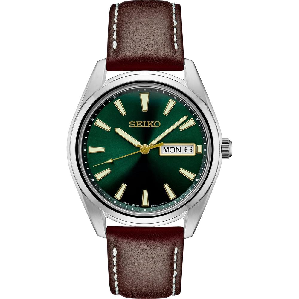 RELOJ SEIKO ESSENTIALS DE CUERO PARA HOMBRE - 1