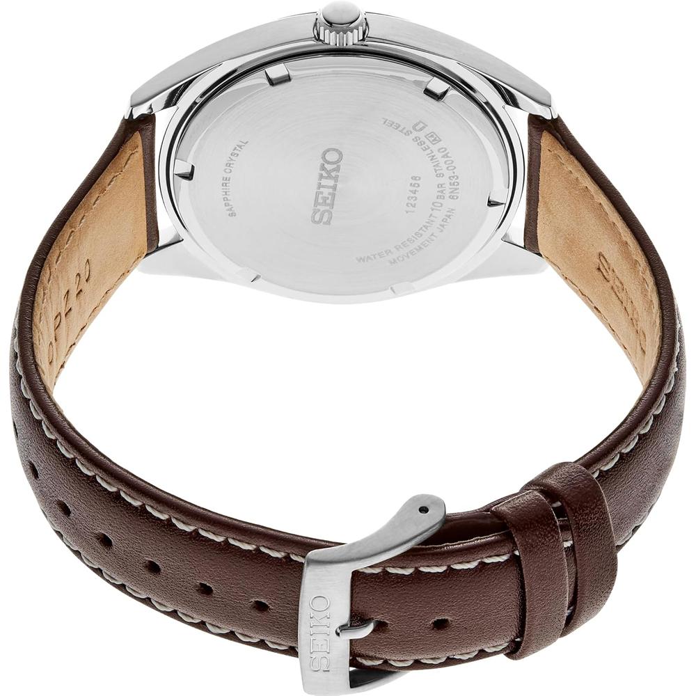 RELOJ SEIKO ESSENTIALS DE CUERO PARA HOMBRE - 3