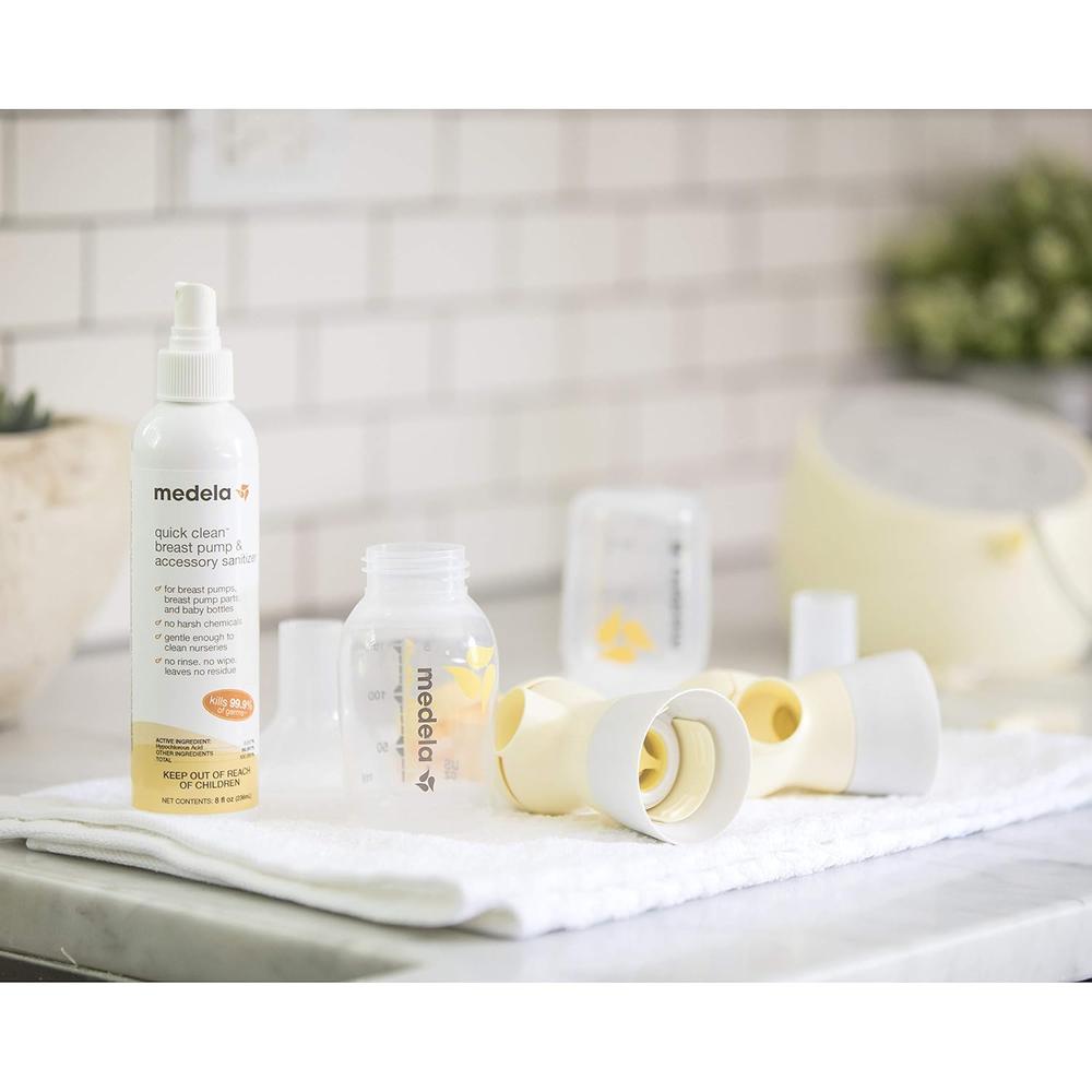 SPRAY ESTERILIZADOR 8 OZ / 237 ML - MEDELA QUICK CLEAN - 6