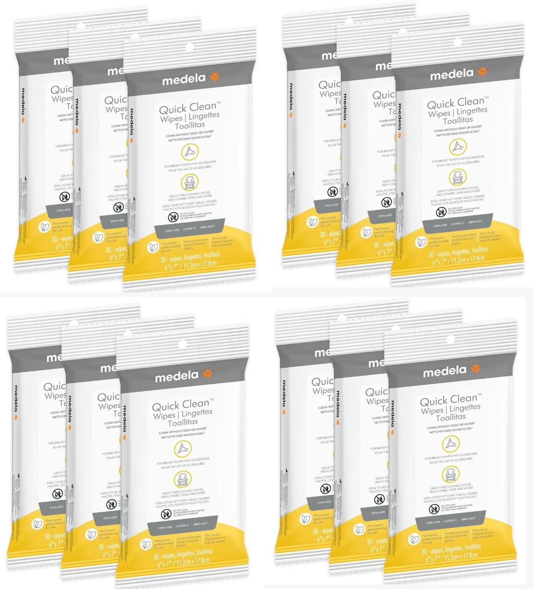 360 TOALLITAS DE LIMPIEZA RÁPIDA - MEDELA QUICK CLEAN - 1