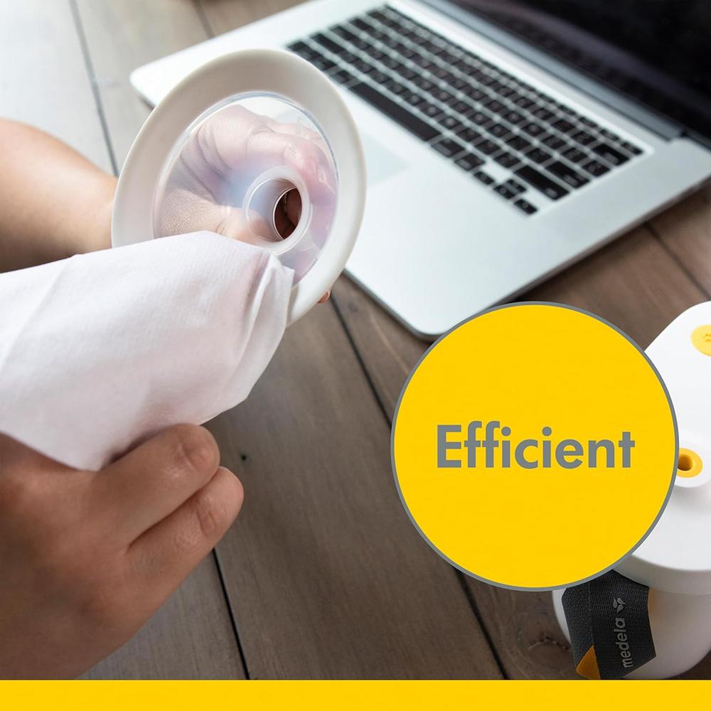 90 TOALLITAS DE LIMPIEZA RÁPIDA - MEDELA QUICK CLEAN - 5