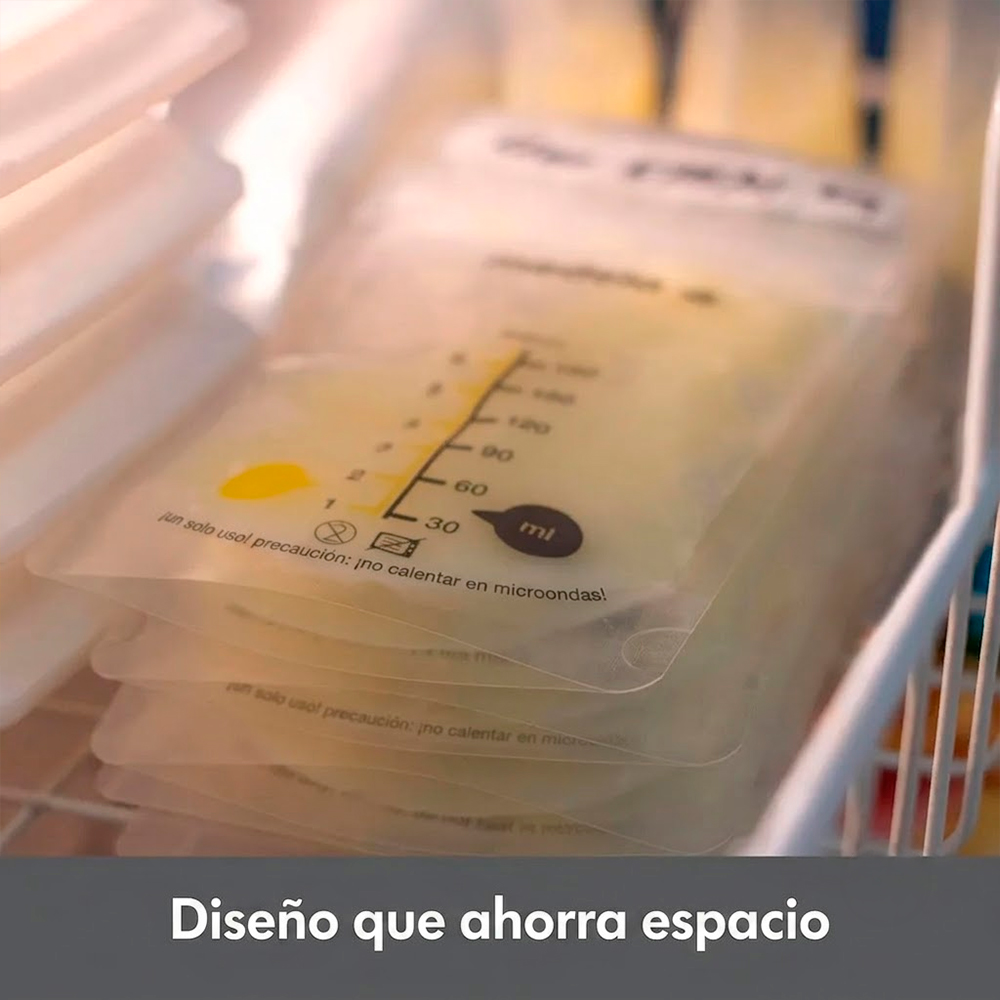 200 BOLSAS ALMACENAMIENTO LECHE MATERNA 170 ML - MEDELA - 5
