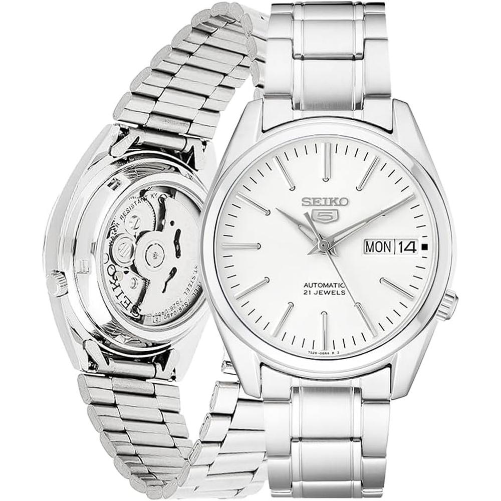 RELOJ SEIKO 5-7S AUTOMÁTICO PARA HOMBRE | BLANCO - 1