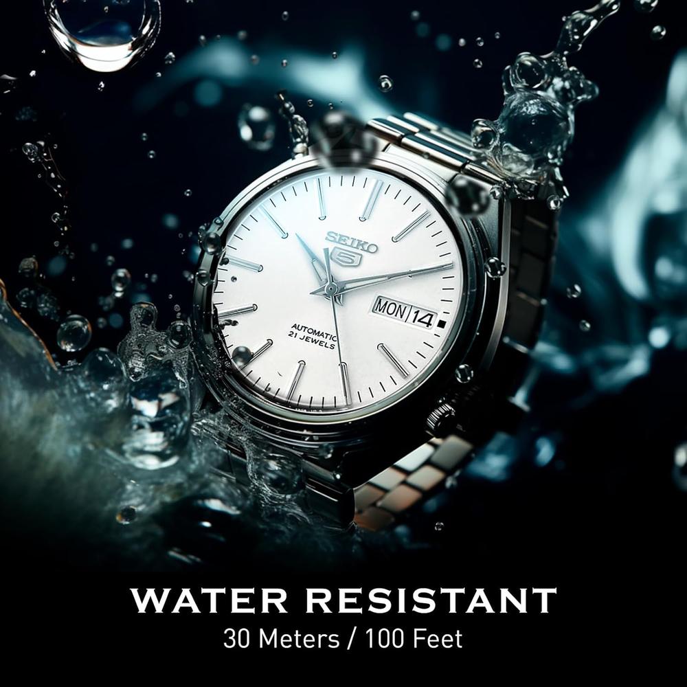 RELOJ SEIKO 5-7S AUTOMÁTICO PARA HOMBRE | BLANCO - 4