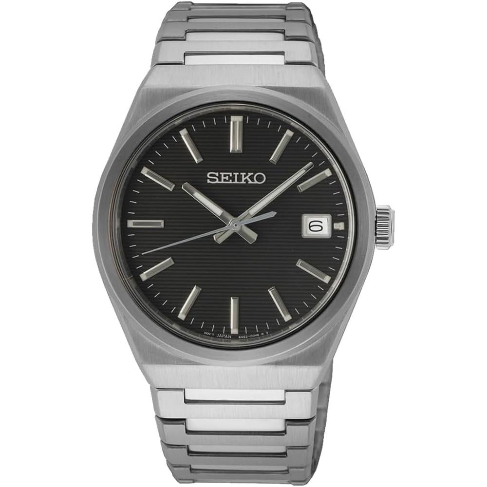 RELOJ SEIKO SUR557 ESSENTIALS PARA HOMBRE | NEGRO - 1