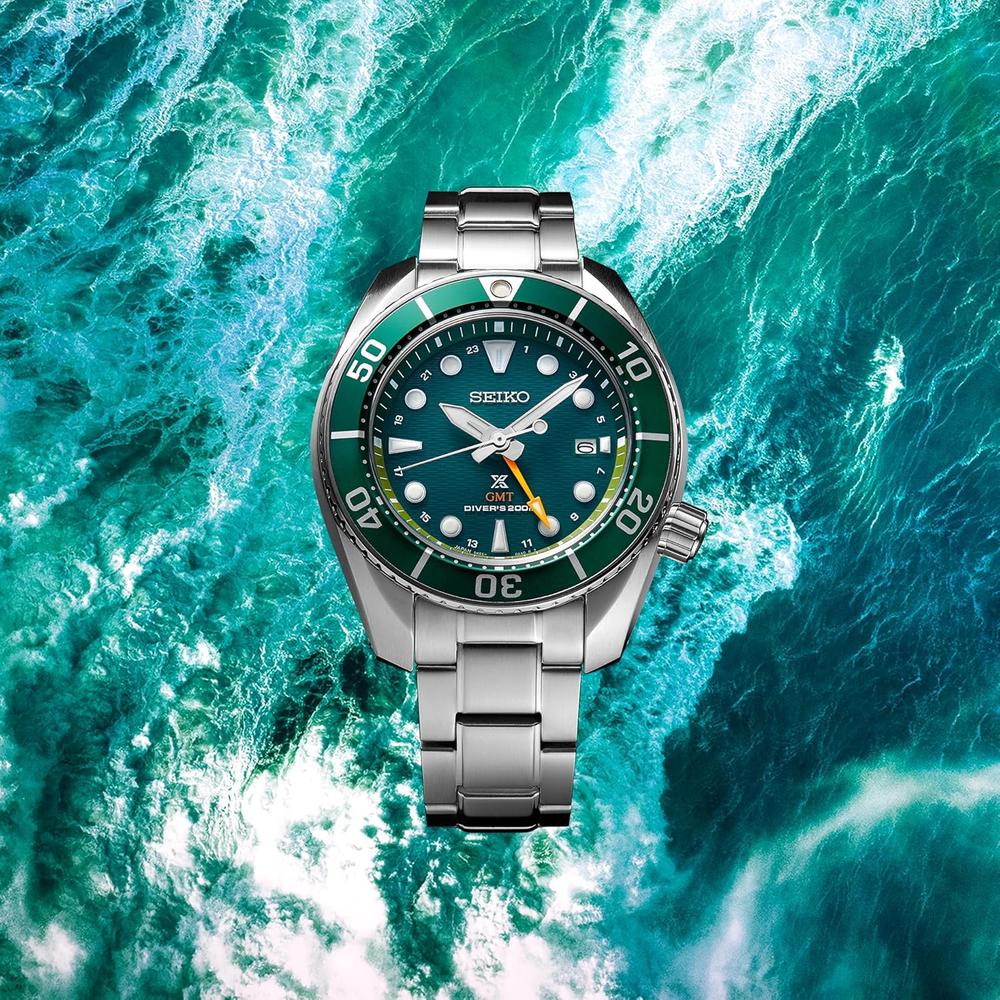 RELOJ SEIKO AUTOMÁTICO ACERO INOXIDABLE HOMBRE | VERDE CEMENTO - 5