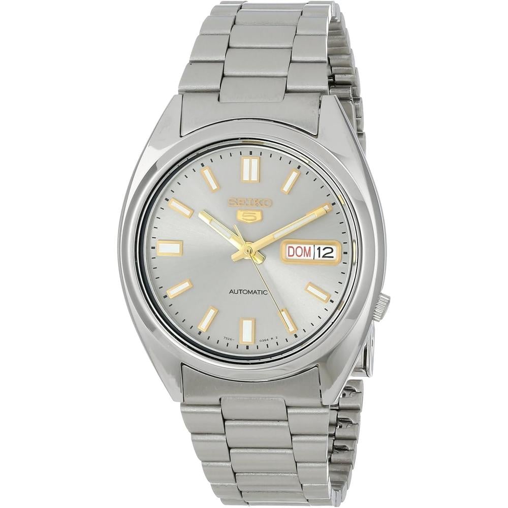 RELOJ SEIKO 5-7S AUTOMÁTICO CLÁSICO PARA HOMBRE | PLATA - 1