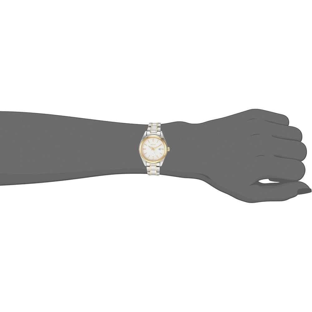RELOJ SEIKO SUR636 ESSENTIALS BICOLOR PARA MUJER | DORADO - 2