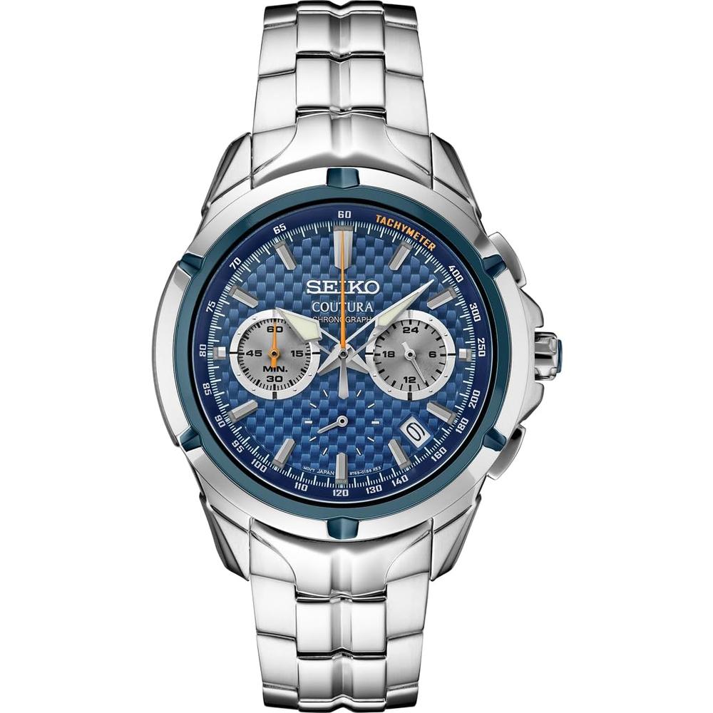 RELOJ SEIKO SSB431 COUTURA CRONÓGRAFO PARA HOMBRE | AZUL - 1